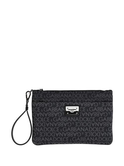 COATED JACQUARD CLUTCH Dolce & Gabbana | BP3294AJ7058B969